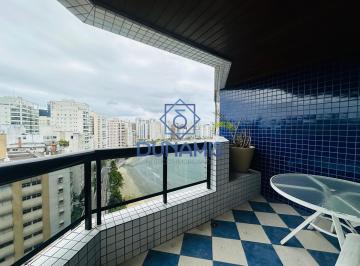 Apartamento · 85m² · 2 Quartos · 2 Vagas · APARTAMENTO PÉ NA AREIA - PRAIA DAS ASTÚRIAS - VISTA MAR