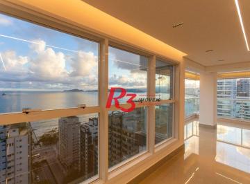 4e1c62a08331b0ad84a79a195343517ce26c3619 · Penthouse com 3 dormitórios à venda, 237 m² por R$ 5.350.000,00 - Embaré - Santos/SP