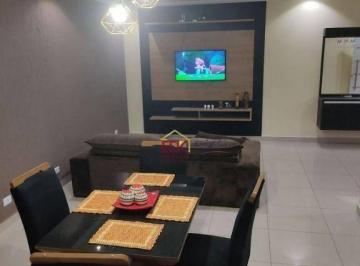 a399f98694b0551ba1146a23d9913142b8171c72 · Sobrado com 3 dormitórios à venda, 150 m² por R$ 715.000,00 - Recanto dos Eucaliptos - São José dos 