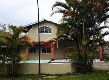58a524a0bef87deb08822e7e347ea25f4e5ab114 · Chácara com 4 dormitórios à venda, 2800 m² por R$ 740.000,00 - Jaguari - São José dos Campos/SP