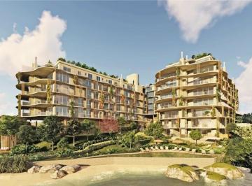 Fachada · Venda de Luxuoso Apartamento no Cacupé, Florianópolis: 4 Suítes, 5 Banheiros, 3 Vagas de Garagem, 21