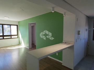 Apartamento · 63m² · 2 Quartos · 1 Vaga · Apartamento à venda - 2 dormitórios com suíte e churrasqueira no Jardim do Salso - Porto Alegre