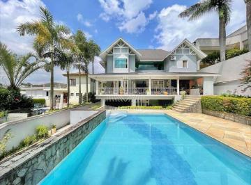 Casa · 632m² · 4 Quartos · 9 Vagas · Cond São Paulo II - Casa linda, 4 suítes, piscina, gourmet, condo completo!