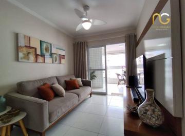 Apartamento · 87m² · 2 Quartos · 1 Vaga · Apartamento em Vila Mirim, Praia Grande/SP de 87m² 2 quartos à venda por R$ 595.000,00