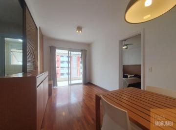 Foto 01 · Apartamento com 1 Quarto e 1 banheiro para Alugar, 47 m² por R$ 4.200/Mês