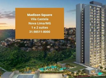 Foto 01 · Apartamentos a venda com 1 ou 2 suítes - Madison Square no Vila Castela em Nova Lima