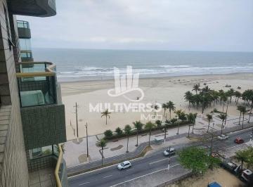 Apartamento · 110m² · 3 Quartos · 2 Vagas · Apartamento à venda na Aviação, Praia Grande – 3 dorms, suíte, 2 vagas, vista para o mar
