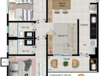 Apartamento · 60m² · 2 Quartos · 2 Vagas · Apartamentos Padrão em Ribeirão Preto