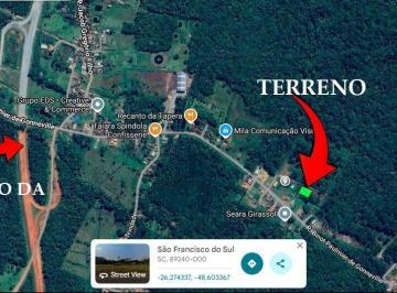 Terreno · 368m² · Terreno à venda no bairro Acaraí - São Francisco do Sul/SC