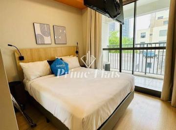 Apartamento · 25m² · 1 Quarto · 1 Vaga · Flat disponível para venda no Nex One Consolação Belas Artes, com 25m², 1 dormitório e 1 vaga