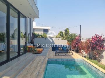Casa · 402m² · 4 Quartos · 4 Vagas · Sobrado à venda em Campinas, Alphaville Dom Pedro 3, com 4 suítes, com 402.78 m²