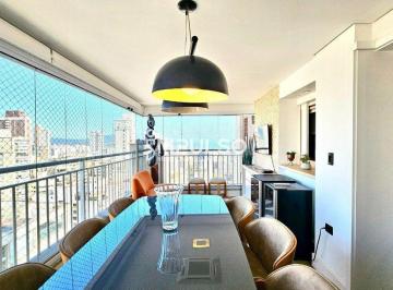 Apartamento de 3 quartos, Santos · Lindo 3 quartos / 2 suítes - 2 vagas, varanda gourmet - andar alto vista mar