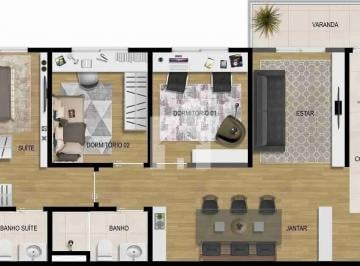 Apartamento · 85m² · 3 Quartos · 1 Vaga · Apartamento em Jardim Carolina, Jundiaí/SP de 85m² 3 quartos à venda por R$ 580.000,00