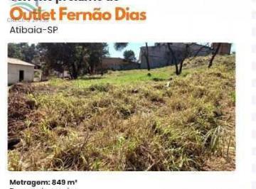 Terreno · 849m² · Terreno, Parque Fernão Dias, Atibaia - R$ 650 mil, Cod: 5118
