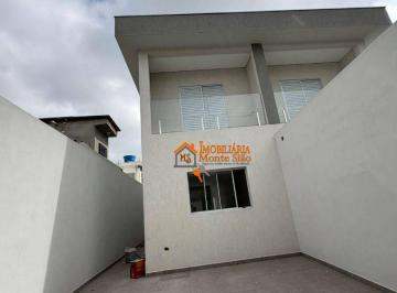 2e03f01b655950db5f6b9eda90df9ff8253e1a94 · Sobrado com 3 dormitórios à venda, 110 m² por R$ 530.000,00 - Jardim São João - Guarulhos/SP