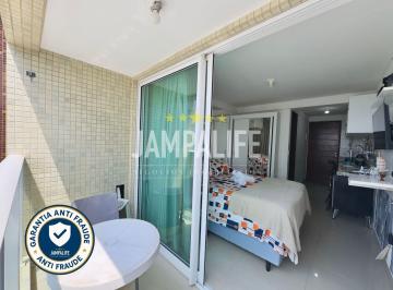 Apartamento · 19m² · 1 Quarto · Flat 50 metros do mar em Intermares. Oportunidade!