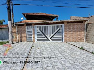 Casa de 3 quartos, Itanhaém · Sobrado a 150m da praia, Terraço com Salão de festas, espaço pra piscina