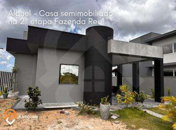 Casa de 4 quartos, Simões Filho · Oportunidade! Casa 4 Quartos com Suítes e Lazer na Fazenda Real - Semimobiliada