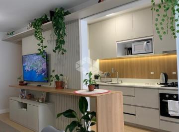 Apartamento · 83m² · 3 Quartos · 2 Vagas · Apartamento Mobiliado com 3 Quartos e 2 Vagas no Bairro Barreiros em São José/SC