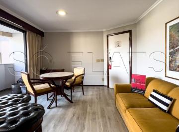 Apartamento · 39m² · 1 Quarto · 1 Vaga · Flat Transamérica Higienópolis Classic disponível para venda com 39m², 1 dormitório e 1 vaga