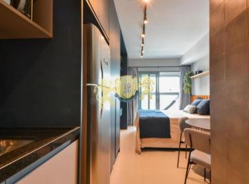 Apartamento · 24m² · 1 Quarto · 1 Vaga · Flat com 1 Quarto para alugar, 24m² em Moema, SP - Condomínio Z. Cotovia