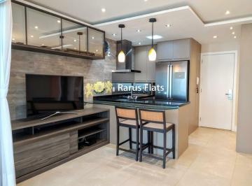 Apartamento · 59m² · 1 Quarto · 1 Vaga · Rarus Flats - Flat para locação - Edifício Cosmopolitan High Garden