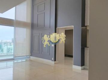 Apartamento · 200m² · 3 Quartos · 3 Vagas · Flat com 3 quartos para alugar, 200m² - Brooklin, São Paulo SP