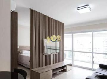 Apartamento · 40m² · 1 Quarto · 1 Vaga · Apartamento com 1 Quarto para alugar, 49m² - Brooklin