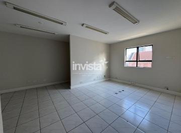 Comercial · 127m² · 1 Quarto · 1 Vaga · Sala Comercial para Alugar com 127m² na Avenida Ana Costa no bairro da VILA MATHIAS em Santos