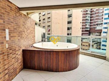 Varanda com jacuzzi · Apartamento 1 Quarto à Venda em Santos - Sp