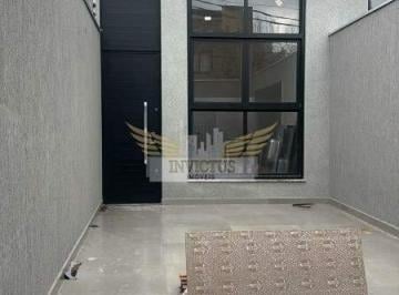 Casa · 103m² · 3 Quartos · 2 Vagas · Casa Térrea com 3 Suítes para Comprar, 103m² - Vila Alpina, Santo André/SP.