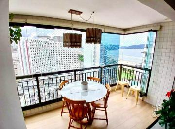 Apartamento de 2 quartos, Santos · Lindo apartamento com varanda gourmet vista mar lazer completo