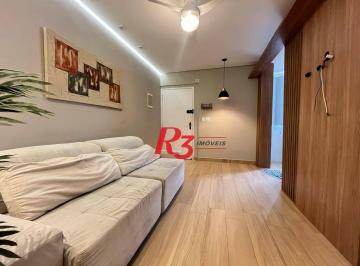 cec1bcfb4afda66774878afd5892f90827b48418 · Apartamento à venda, 55 m² por R$ 465.000,00 - Pompéia - Santos/SP