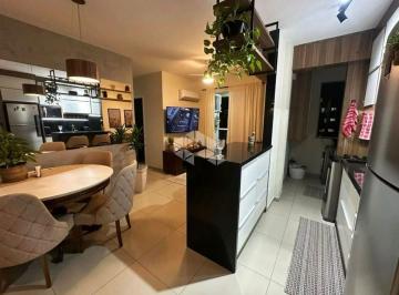 Apartamento · 55m² · 2 Quartos · 1 Vaga · Apartamento à Venda na Pedra Branca - 2 Dormitórios com Suíte, Sacada com Churrasqueira e Vaga de Ga