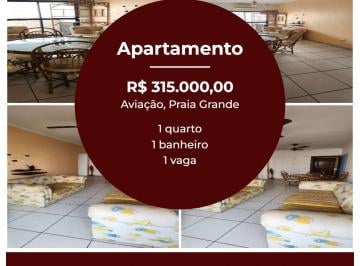 Apartamento de 1 quarto, Praia Grande · apartamento a venda
