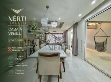 d117b33511af38e72c6d383c6e6d5db167260a85 · Sobrado em condomínio fechado com 3 suítes à venda, 170 m² - Água Verde - Blumenau/SC
