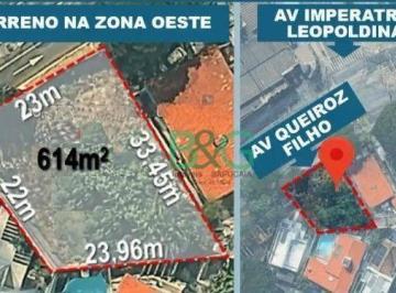 b1da914592bf6bc9bbd3bb3cc38be2401151457c · Terreno à venda, 614 m² por R$ 1.950.000,00 - Vila Hamburguesa - São Paulo/SP