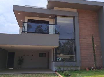 Fachada frente · Sobrado de alto padrão com piscina, sauna e automação | Ninho Verde II – Pardinh