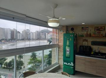 Apartamento · 117m² · 3 Quartos · 2 Vagas · Apartamento à venda com varanda gourmet, 3 dorm e 2 vagas na Praia das Astúrias, no Guarujá, SP