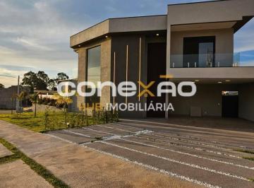 Casa · 235m² · 3 Quartos · 6 Vagas · Casa Alto Padrão à Venda ou Locação no Villagio Azzure - 1 Suíte e Piscina