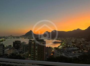 Apartamento · 350m² · 4 Quartos · 2 Vagas · Cobertura Triplex com 4 Suítes à venda no Humaíta - Vista Lagoa