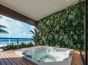 Apartamento · 188m² · 4 Quartos · 2 Vagas · Apartamento Garden de Alto Padrão Frente Mar – Cas