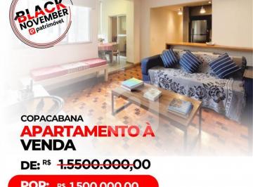 Apartamento · 139m² · 3 Quartos · Copacabana, Rua Constante Ramos 139 m² reformado 3 quartos, 1 suíte