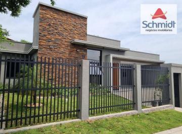 c07ceeb02b5f569d9e40e683eafd44dc9f8c1ffd · Casa com 3 dormitórios à venda, 160 m² por R$ 850.000,00 - Pinheiro - São Leopoldo/RS