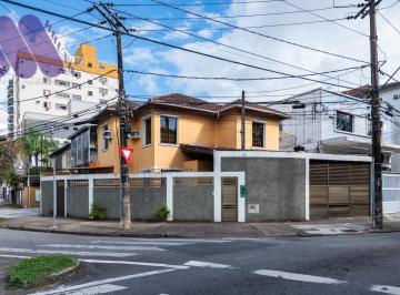 Foto 01 · Casa Comercial de Alto Padrão para Locação em Santos-SP, Bairro Embaré, 3 Quartos, 2 Salas, 4 Banhei