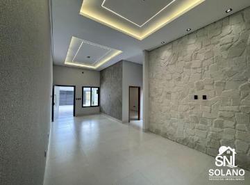 Casa · 155m² · 3 Quartos · 4 Vagas · Linda Casa Nova de Alto Padrão - 155m² de área construída . Conforto e Sofisticação em Cada Detalhe!