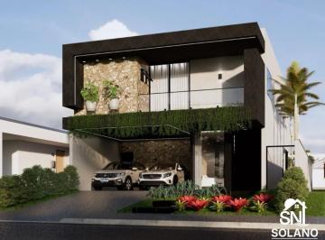 Casa · 247m² · 3 Quartos · 5 Vagas · Lindo e moderno sobrado em construção a venda no condomínio Jardins Sevilha !