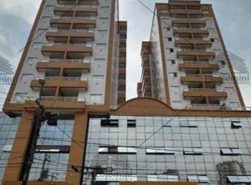 Foto 01 · Apartamento Novo à venda na Praia Grande-SP, Boqueirão: 2 quartos, 1 suíte, sala 2 ambientes com sac