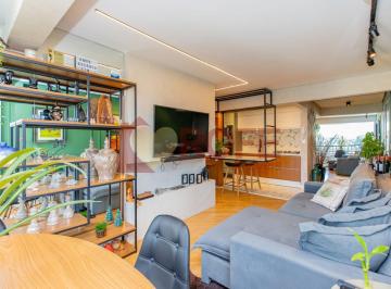 Apartamento · 46m² · 1 Quarto · 1 Vaga · Apartamento reformado à venda, 46m², vista livre, 1 quarto (suíte), 1vaga, Brooklin, São Paulo/SP