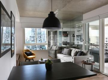 Apartamento · 62m² · 1 Quarto · 1 Vaga · Locação Studio - 1 Suite, 1 vaga - Av. Berrini no Brooklin